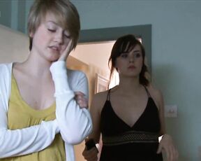 Huge Upskirt, Cleavage and Legs on Hollyoaks!