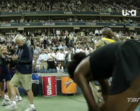 US Open Butt Shot in HD!