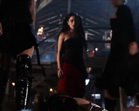 Cleavage and in Boots on Smallville!