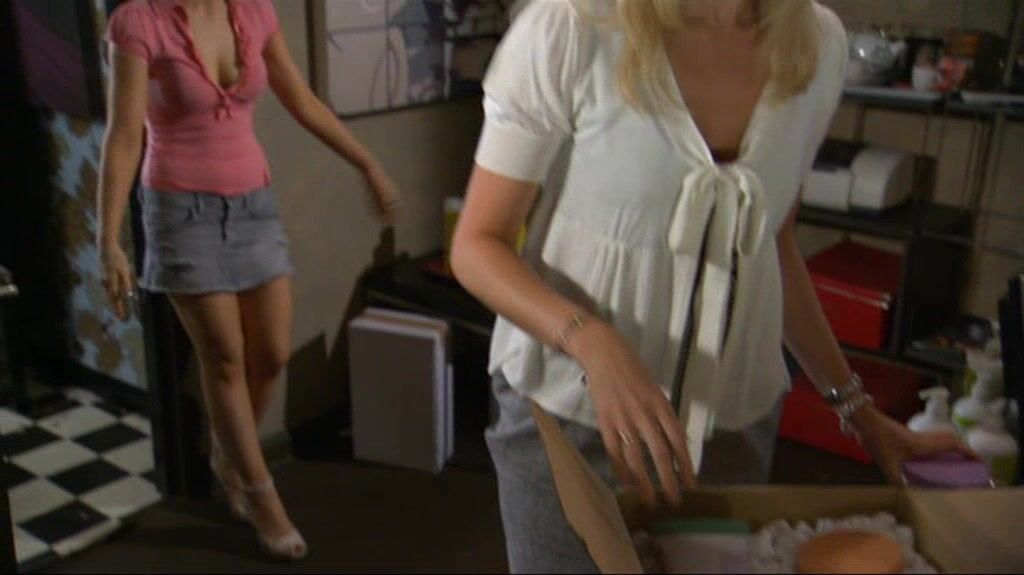 Stephanie Waring and Sarah Dunn in Undies on Hollyoaks!