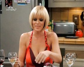 Cleavage on Two And A Half Men!