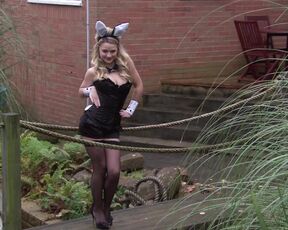 in Bunny Girl outfit on Hollyoaks HD 1080!