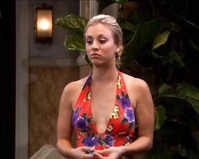 Cleavage on The Big Bang Theory!