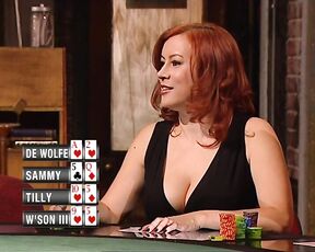 Cleavage on European Poker!