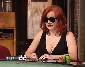 Cleavage on European Poker!