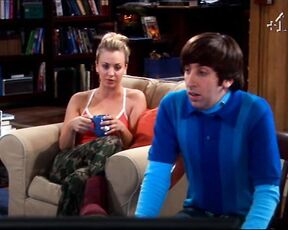 Cleavage and in Shorts on The Big Bang Theory!