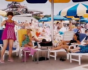 Salma Hayek and Maria Bello in Swimsuit, Bikini in Grown Ups!