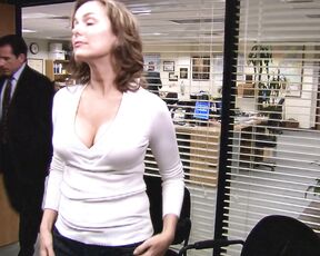 major Cleavage and groped on The Office s3e23 HD!