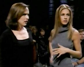 Jennifer Aniston and Molly Shannon Breast Punching Nipple Grabbing on Saturday Night Live!