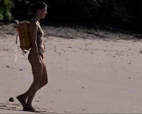 in Underwear at the beach in The Forgotten Ones!