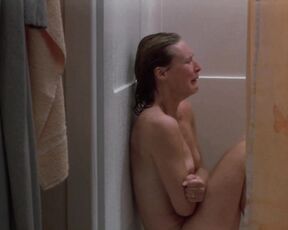 Naked sitting in shower in The Big Chill HDTV 1080p!