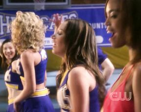 Alyson Michalka and Ashley Tisdale covered nudity, Upskirt and Ass on Hellcats s1e1 HDTV 720p!