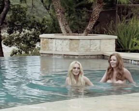 Lindsay Lohan and Alicia Rachel Marek Nude in Machete HDTV 720p!