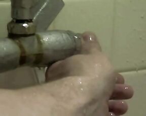 Nude and Having Sex in Shower in The Rig!