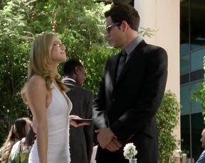 Cleavage on Chuck s04e06 HiDef 720p!