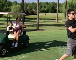 in golf outfit on One Tree Hill S8e4!