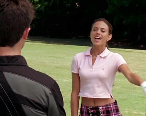 in golf outfit on One Tree Hill S8e4!