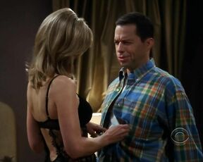 in Lingerie on Two and a Half Men!