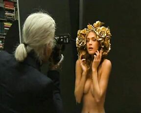 Completely Nude from Pirelli Calendar 2011 Behind The Scenes!