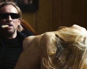 Topless in Drive Angry!