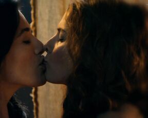 Lucy Lawless and Jaime Murray Nude Threesome on Spartacus Gods of the Arena e02 HiDef 1080i!