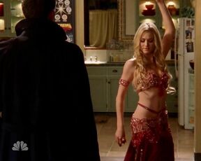 belly dancing on Chuck s04e14 HiDef 720p!