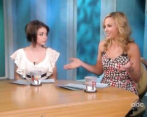 Upskirt Co-hosting on The View!