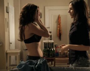 Topless Lesbianism in Being Erica Everything She Wants HiDef 720p!