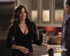 Cleavage on Modern Family s2e17 HiDef 720p!