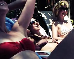 Taryn Southern, Whitney Able and Lilly McDowell in Bikinis from Pound of Flesh!