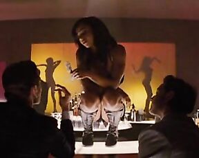 in Stripper wear in X-Men First Class!