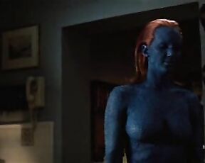 as Mystique in X-Men First Class!