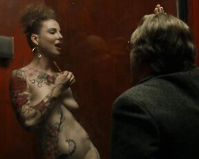 Naked and tatted in Synecdoche, New York HiDef 1080p!