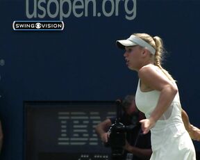 Camel Toe at US Open 2011 Round 3 HiDef!