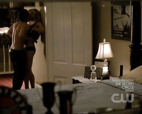 in Bra and Panties from The Vampire Diaries HiDef 720p!