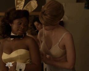 in Bra on The Playboy Club s1e1 HiDef 720p!