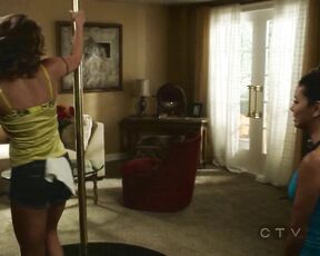 Eva Longoria and Jillian Nelson in Underwear, girl-girl and Lapdance on Desperate Housewives s8e02!