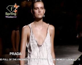 Nude on the catwalk!