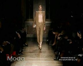 Nude on the catwalk!