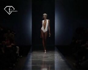 Nude on the catwalk!