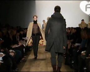 Nude on the catwalk!