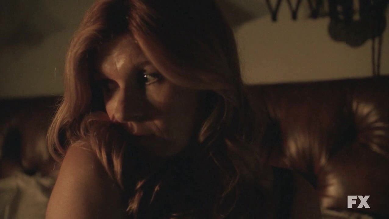 Connie Britton and Alexandra Breckenridge Sexy on American Horror Story s01e07!