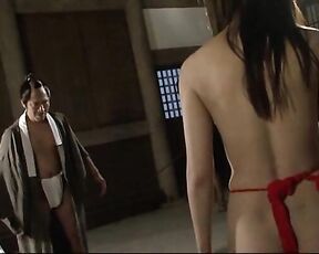 Nude in Sultry Swordsman Kunoichi Aphrodite Punishment!