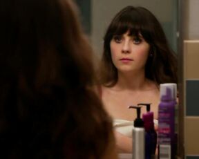 in Bra and Lingerie on New Girl s01e08 HiDef 720p!