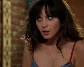 in Bra and Lingerie on New Girl s01e08 HiDef 720p!