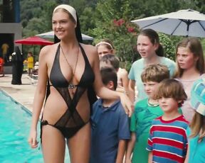 in Swimsuit in The Three Stooges HiDef 720p!