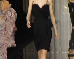 Nude on the catwalk!