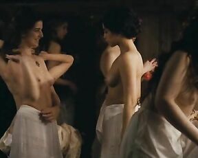 Hafsia Herzi, Celine Sallette, Iliana Zabeth, Judith Lou Levy, Alice Barnole, Joanna Grudzinska, Adele Haenel, Lucie Borleteau, Esther Garrel, Jasmine Trinca and Maia Sandoz Nude in LApollonide!