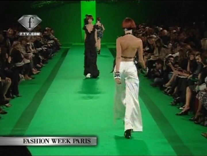 Nude on the catwalk!