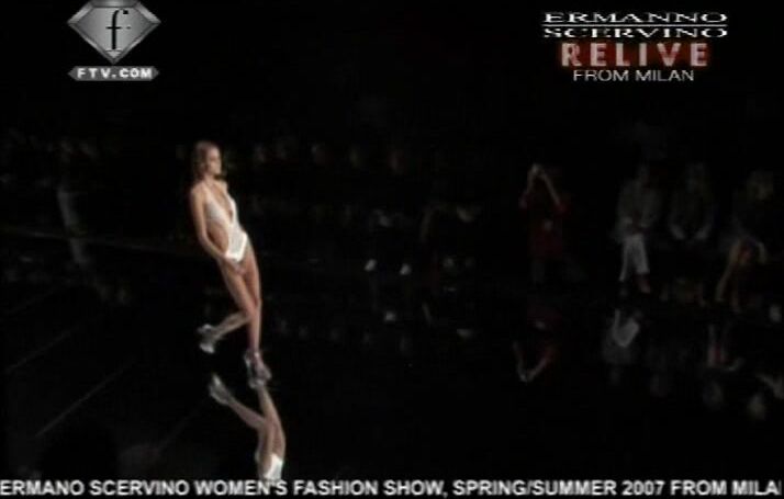 Nude on the catwalk!